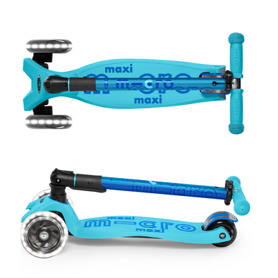 Scooter Maxi Micro Deluxe Plegable LED
