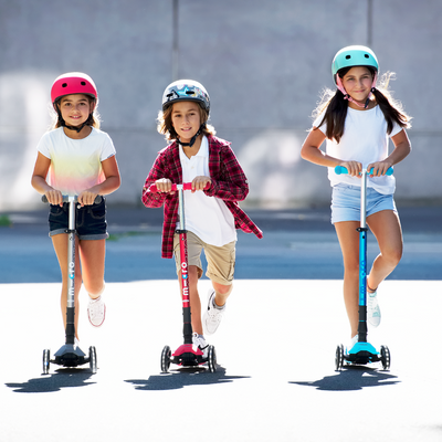 Scooter Maxi Micro Deluxe Plegable LED