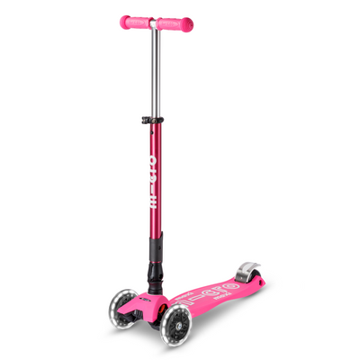 Scooter Maxi Micro Deluxe Plegable LED