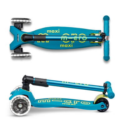 Scooter Maxi Micro Deluxe Plegable LED