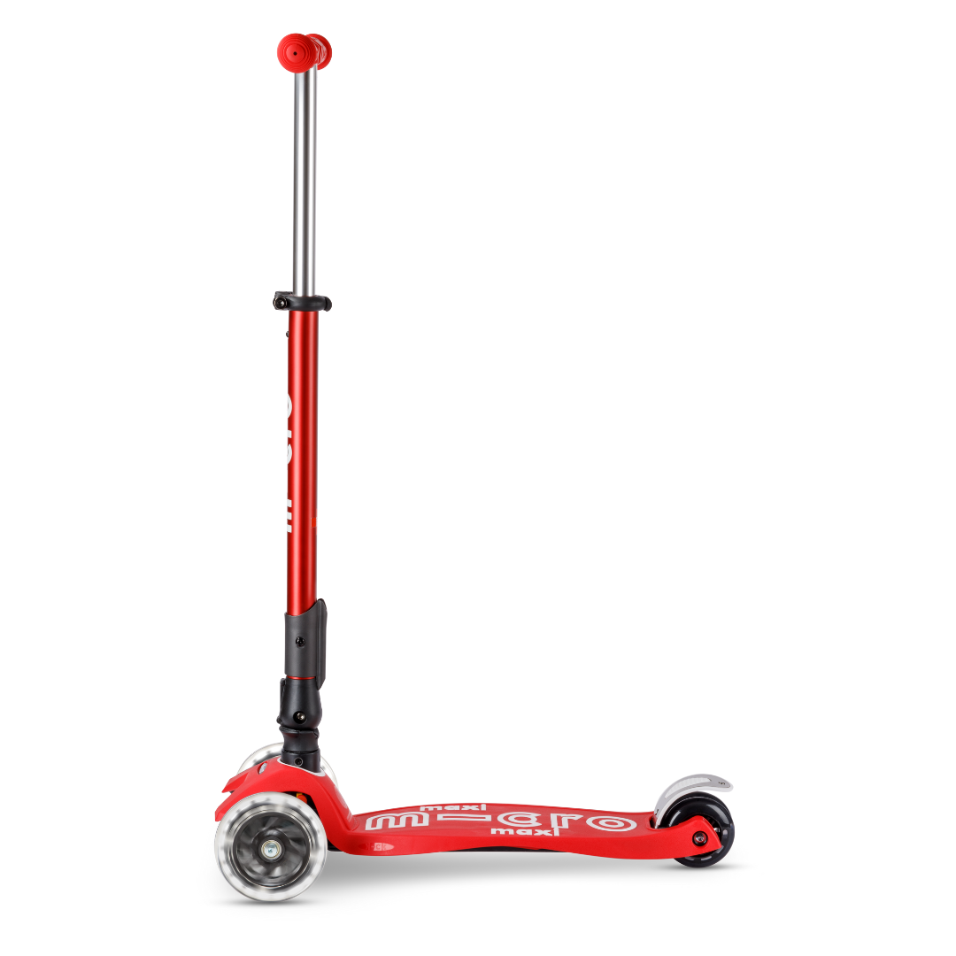 Scooter Maxi Micro Deluxe Plegable LED