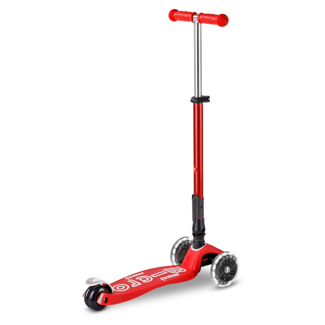 Scooter Maxi Micro Deluxe Plegable LED