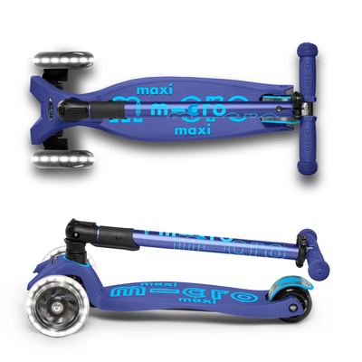 Scooter Maxi Micro Deluxe Plegable LED