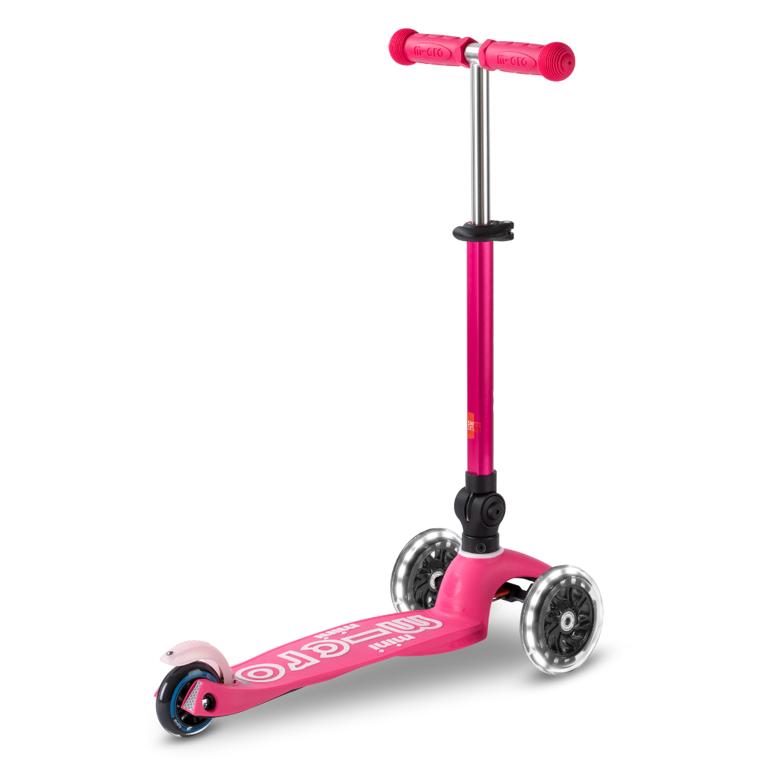 Scooter Mini Micro Deluxe Plegable LED