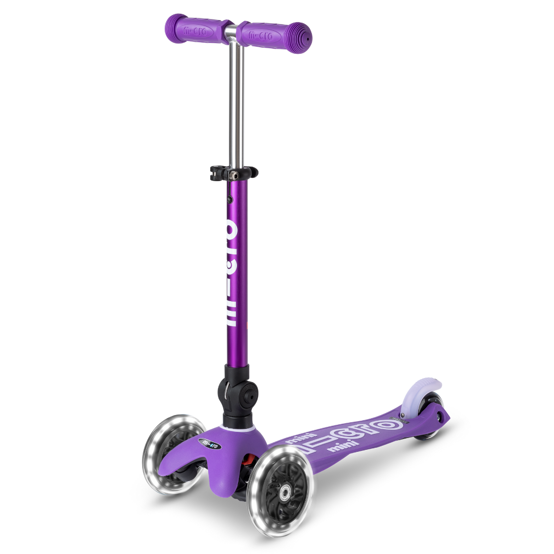Scooter Mini Micro Deluxe Plegable LED