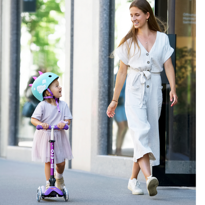 Scooter Mini Micro Deluxe Plegable LED