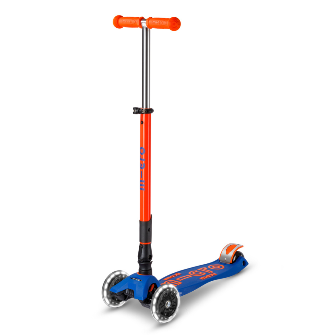 Scooter Maxi Micro Deluxe Plegable LED