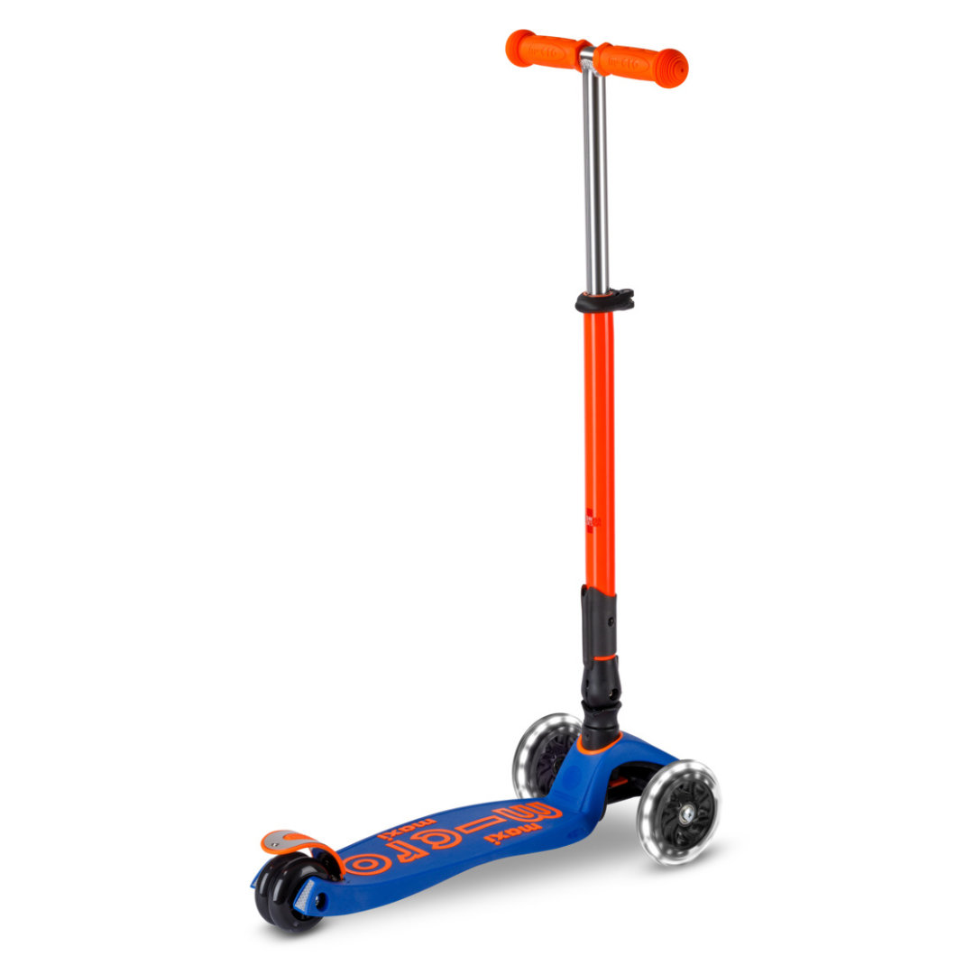Scooter Maxi Micro Deluxe Plegable LED
