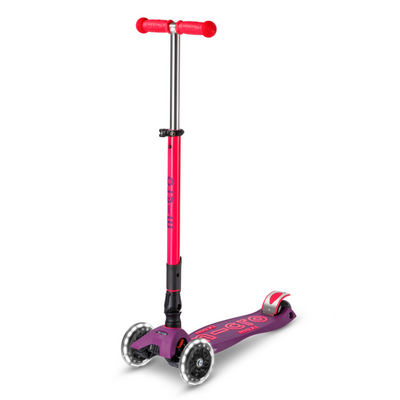 Scooter Maxi Micro Deluxe Plegable LED