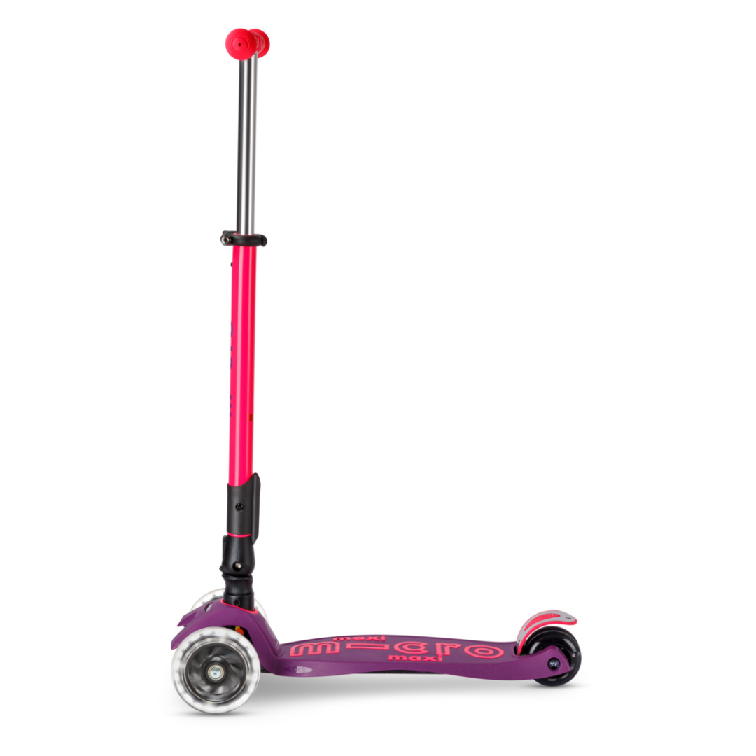 Scooter Maxi Micro Deluxe Plegable LED