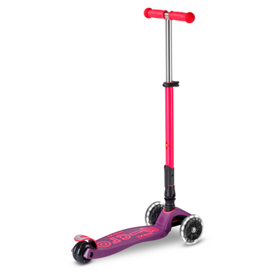 Scooter Maxi Micro Deluxe Plegable LED