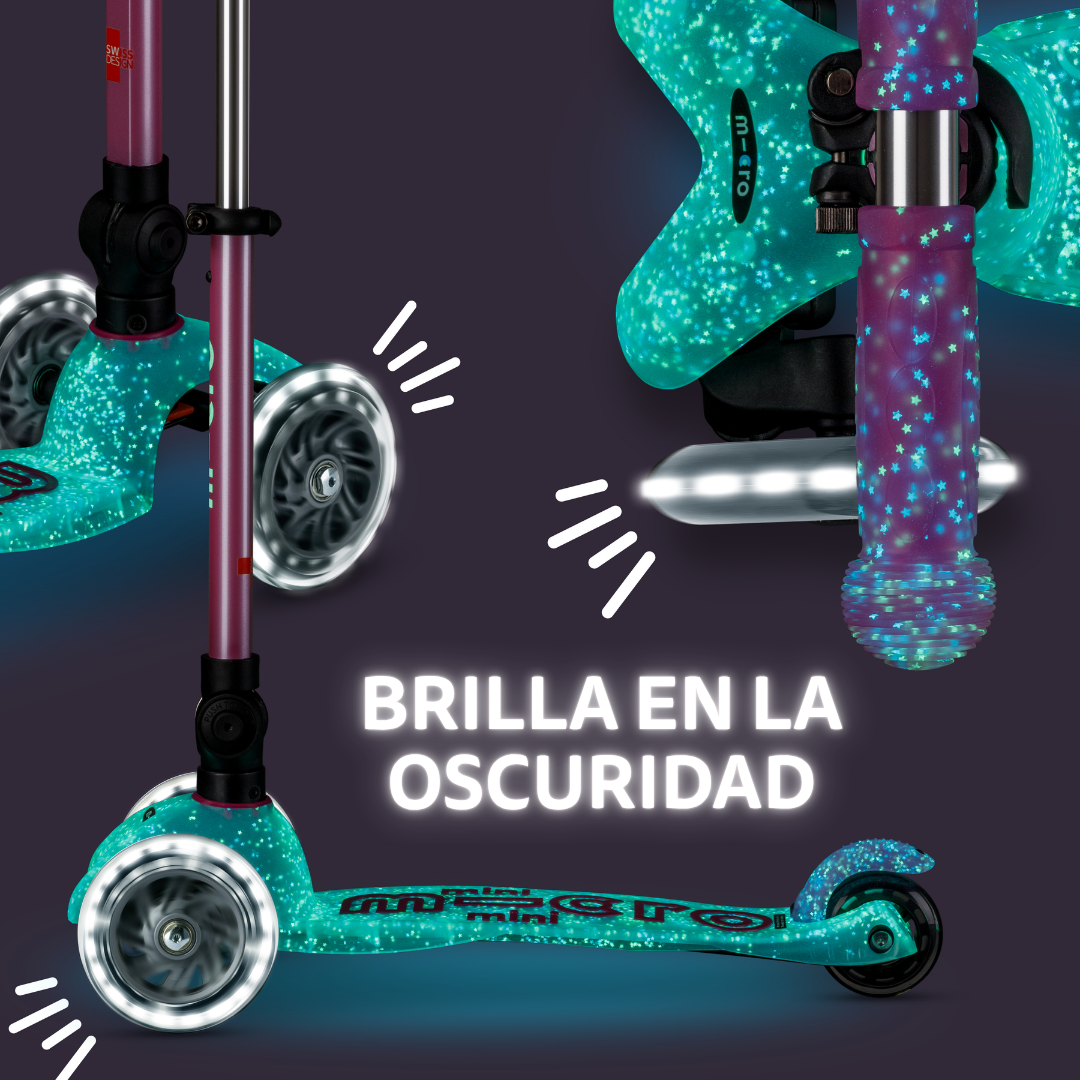 Scooter Mini Micro Deluxe Orion Plegable LED