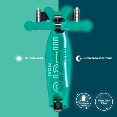 Scooter Maxi Micro Deluxe Glow Plus LED