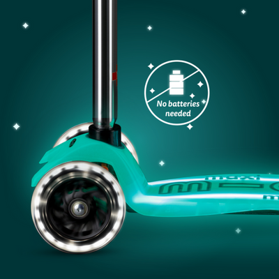 Scooter Maxi Micro Deluxe Glow Plus LED
