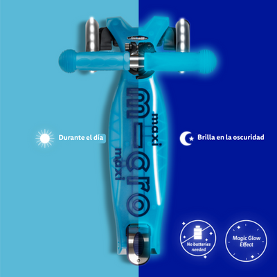 Scooter Maxi Micro Deluxe Glow Plus LED