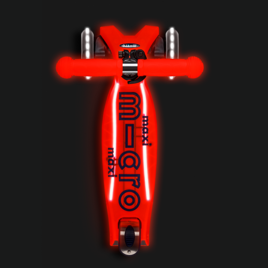 Scooter Maxi Micro Deluxe Glow Plus LED