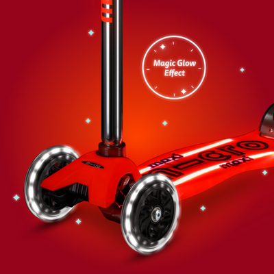 Scooter Maxi Micro Deluxe Glow Plus LED